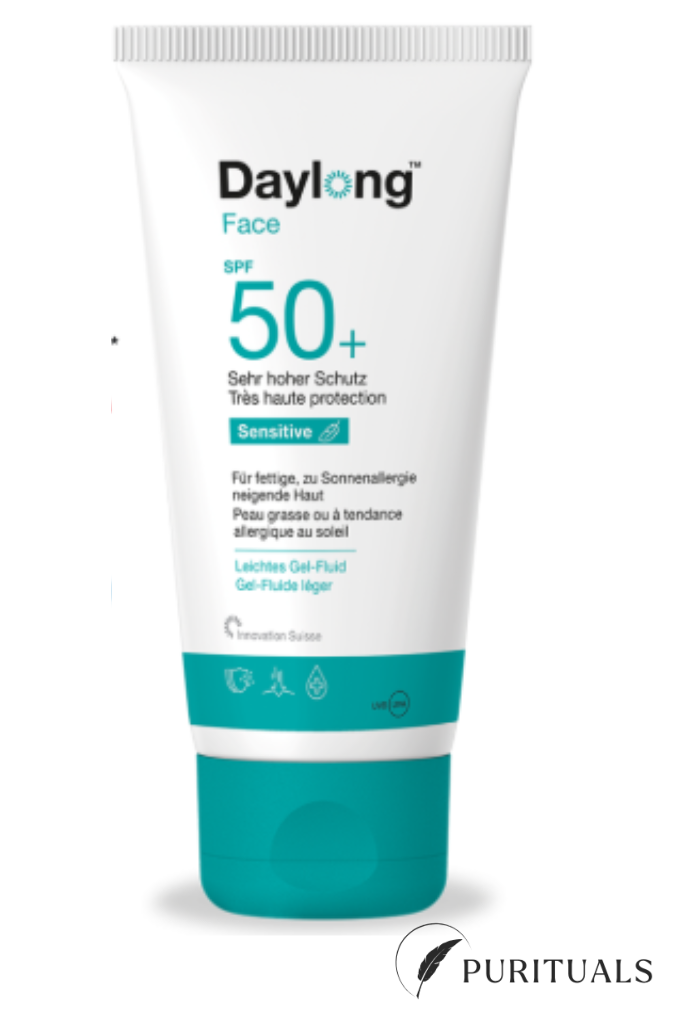 DAYLONG FACE GEL FLUIDE LEGER SPF50+ 50ML