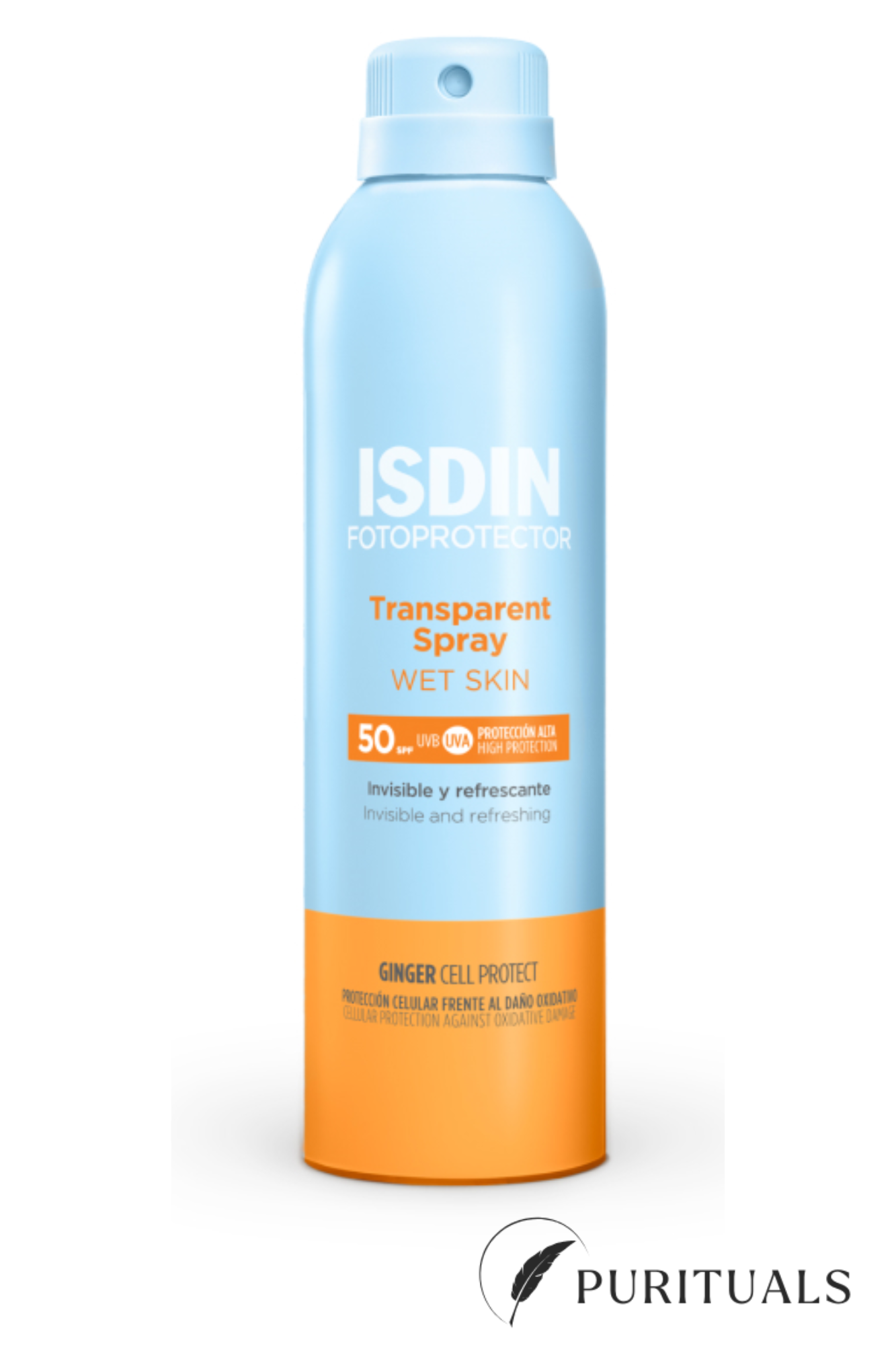 Fotoprotector ISDIN Transparent Spray Wet Skin SPF 50 – 250 ml