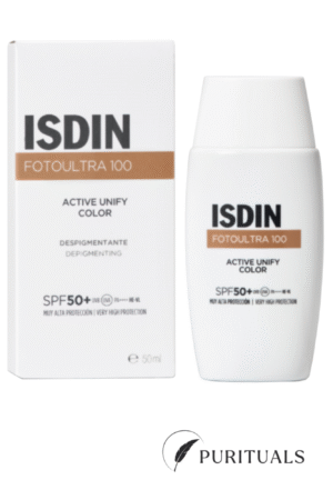 ISDIN FOTOPROTECTOR ECRAN ACTIVE UNIFY FUSION FLUID TEINTE SPF 50+ 50ML
