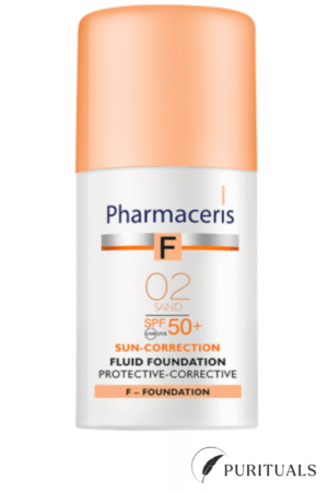 PHARMACERIS F FOND DE TEINT SPF 50+ (02 SAND) 30 ML