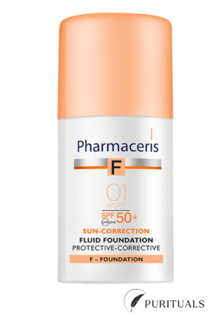 PHARMACERIS F FOND DE TEINT SPF 50+ (IVORY 1) 30 ML