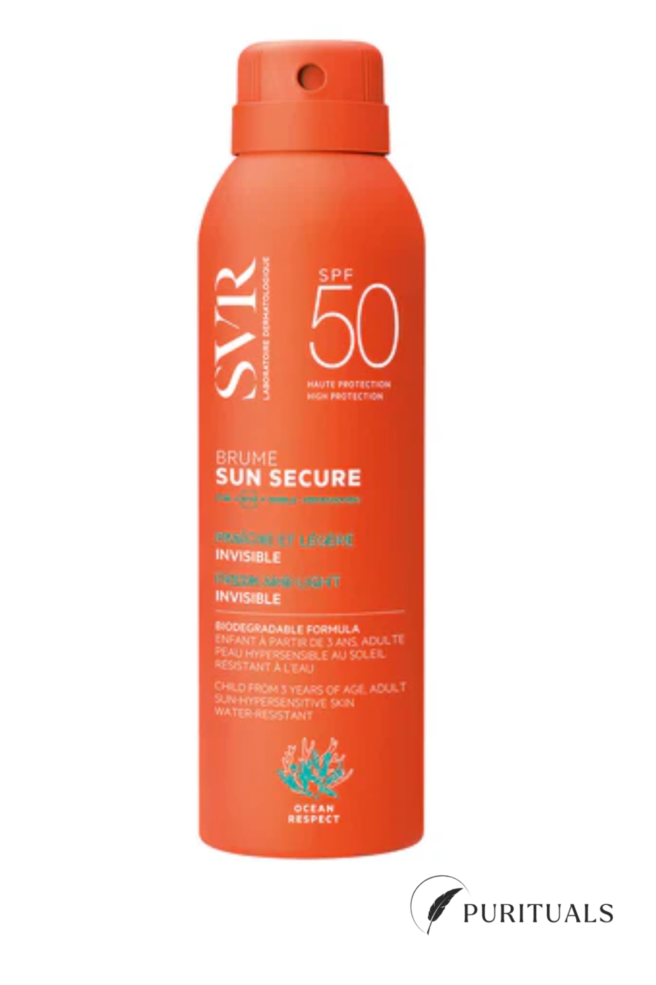 SVR SUN SECURE BRUME SPF50+ 200ML