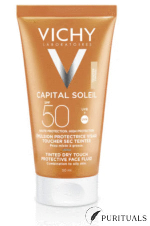 VICHY CAPITAL SOLEIL BB EMULSION TOUCHER SEC TEINTEE SPF50+ 50ML