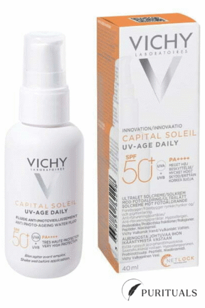 VICHY CAPITAL SOLEIL UV AGE DAILY TEINTE SPF50+ 40ML